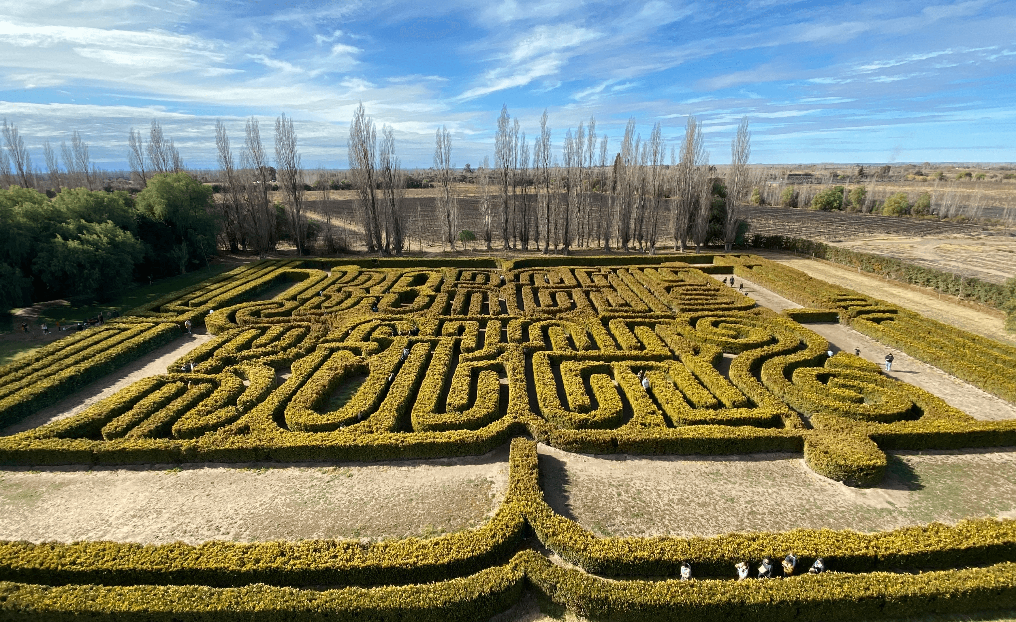 Laberinto de Borges. San Rafael, provincia de Mendoza, Argentina.